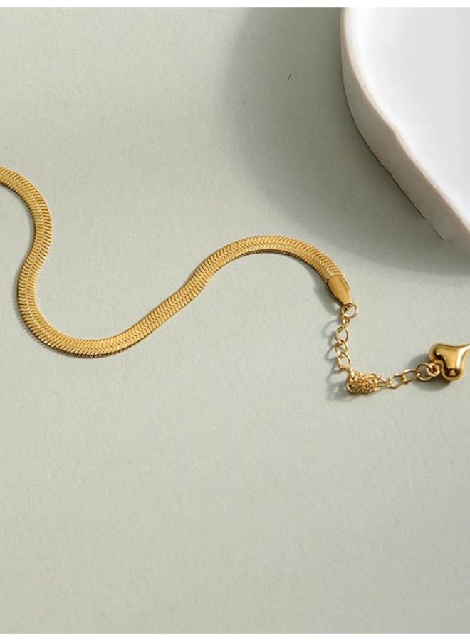 انسيال حية ذهبي استانلس ستيل مقاوم للصدأ - Image 4